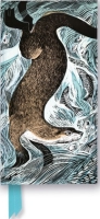 Angela Harding: Fishing Otter (Foiled Slimline Journal)