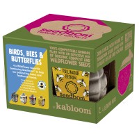 Birds, Bees & Butterflies 4 Pack Seedbom Gift Set